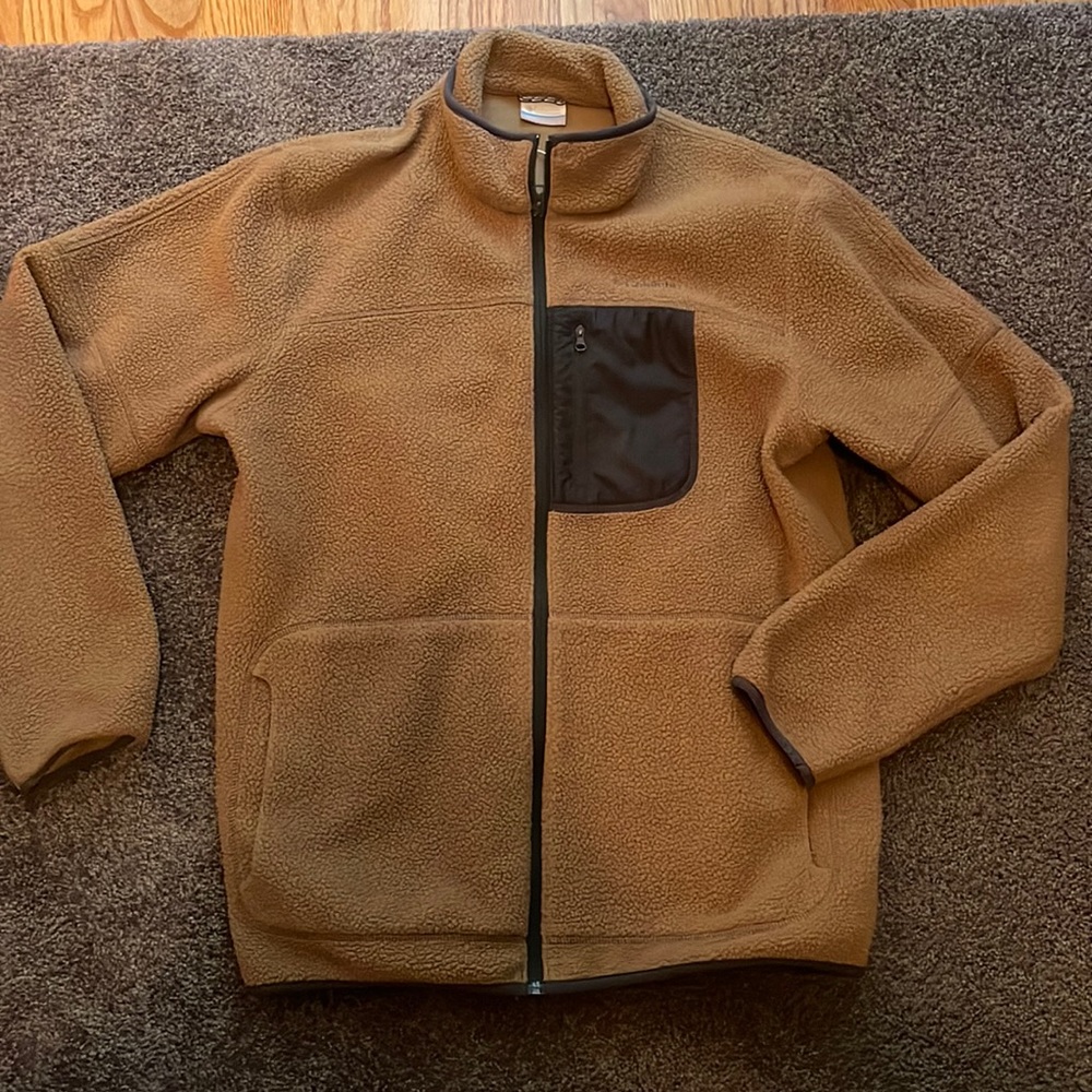 Mens Columbia sherpa Jacket size L